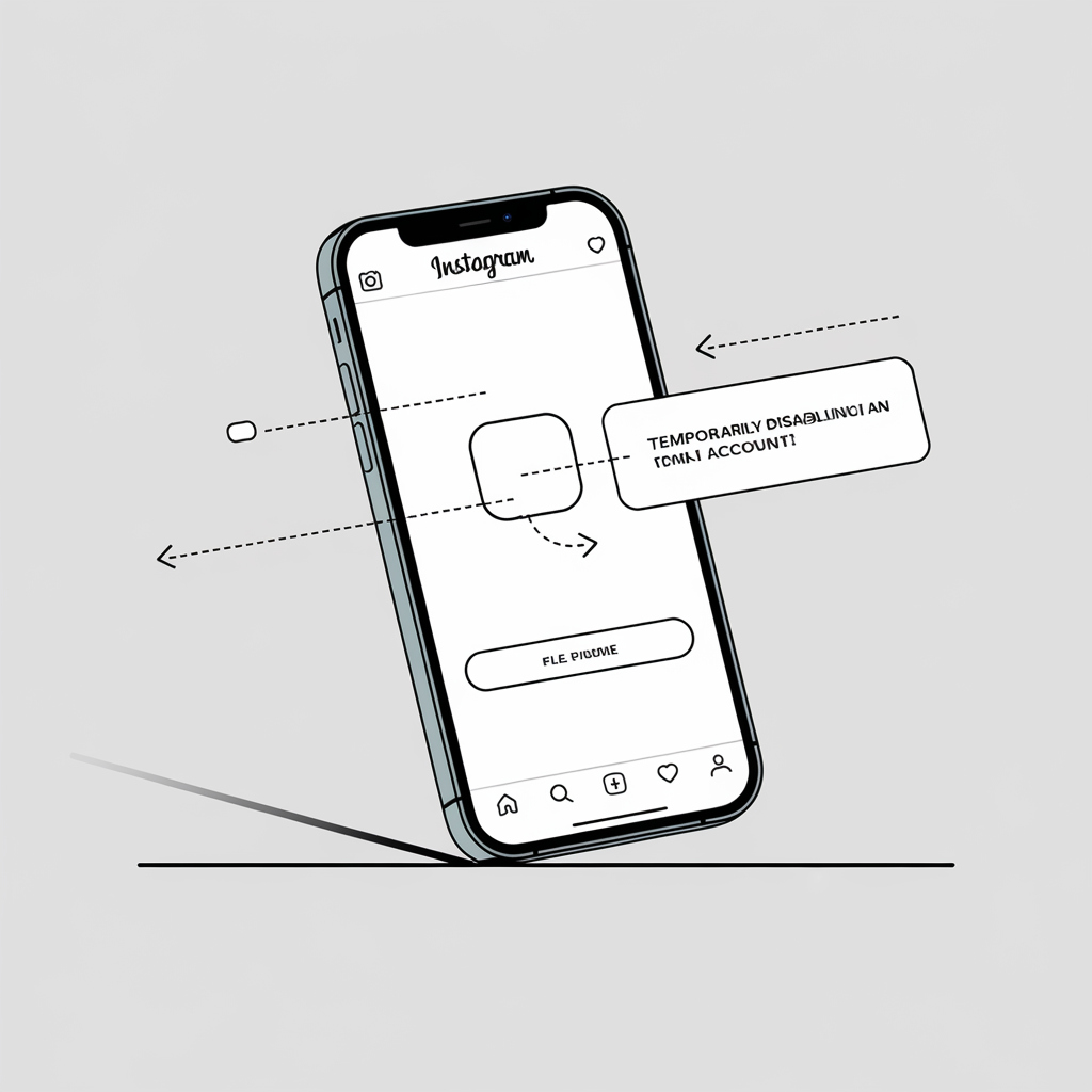 Как временно удалить аккаунт Инстаграм