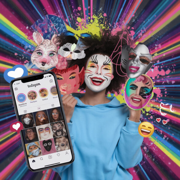 Навіщо використовувати маски в Instagram?