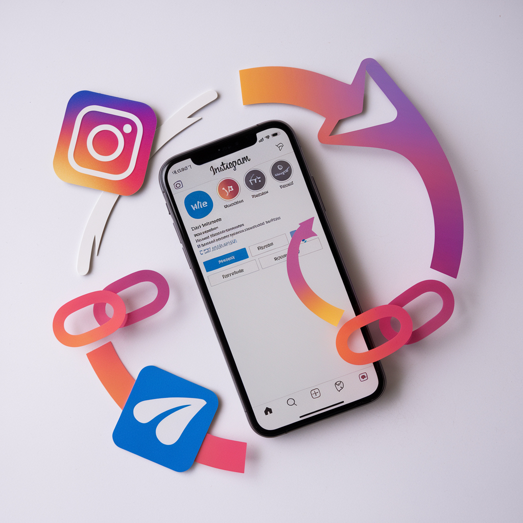 Як підвищити ефективність посилань на Telegram в Instagram