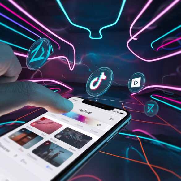 Як у ТікТок завантажити відео з телефону?