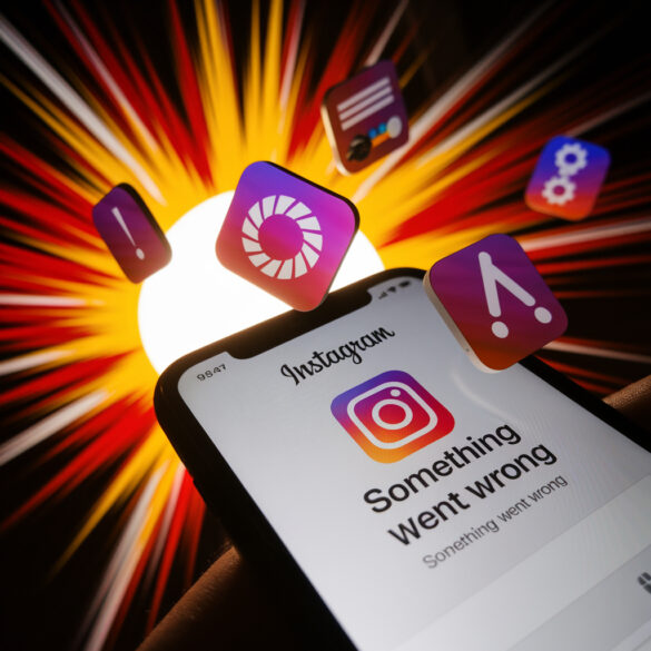 Почему при регистрации в Инстаграм выдает ошибку?