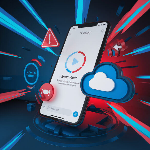 Почему не завантажується відео в Телеграм?