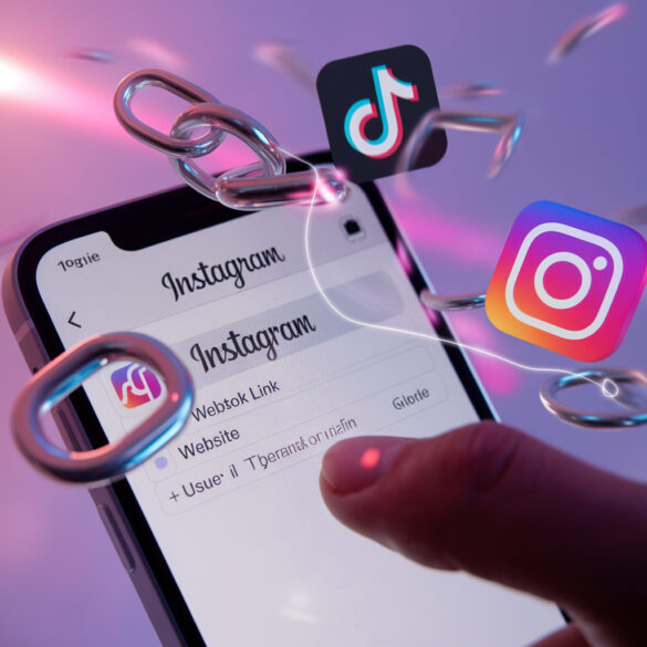 Як в Інстаграм додати посилання на ТікТок