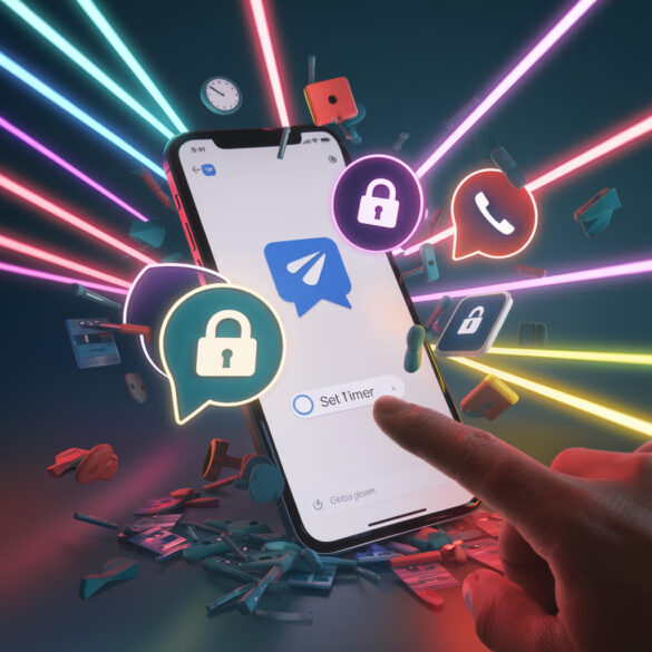 Як надіслати фото, що зникає, в Телеграмі