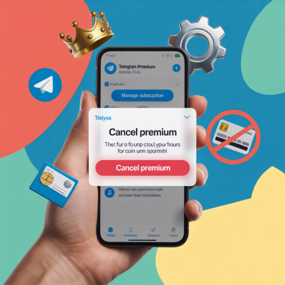 Як скасувати підписку телеграм преміум