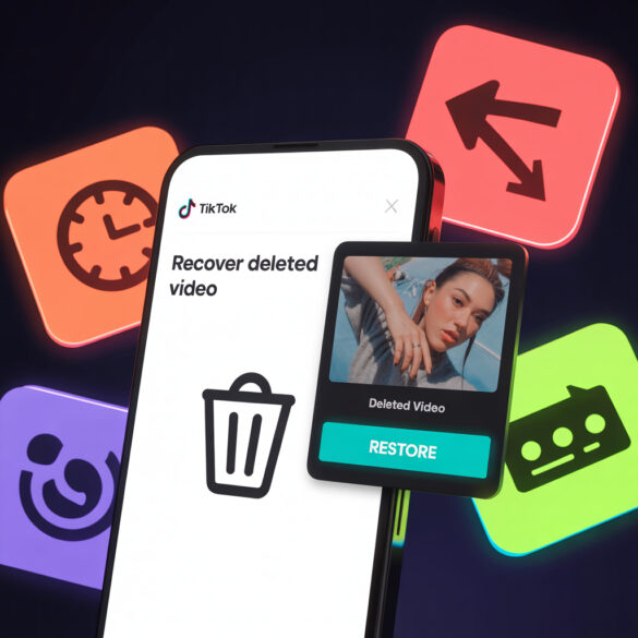Як в тік ток відновити видалене відео