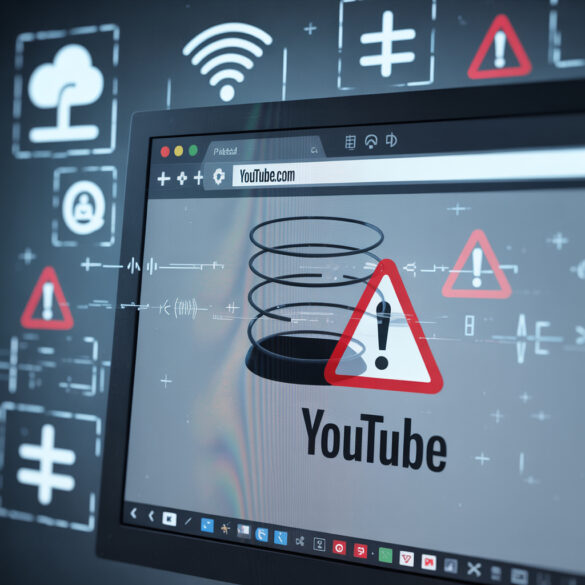 Чому не завантажується ютуб на пк?