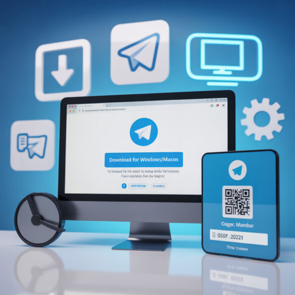 Как установить ТЕЛЕГРАМ на компьютере?