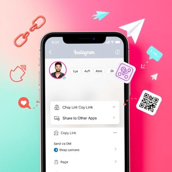 Как поделиться ссылкой инстаграм?