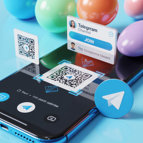 Як перейти в телеграм-канал за QR-кодом