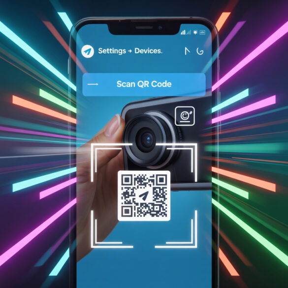 Як сканувати код телеграм