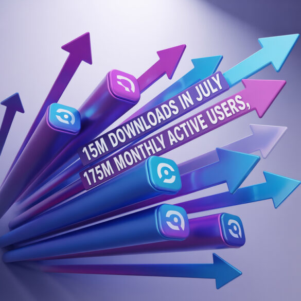 Threads продолжает демонстрировать высокую динамику загрузок