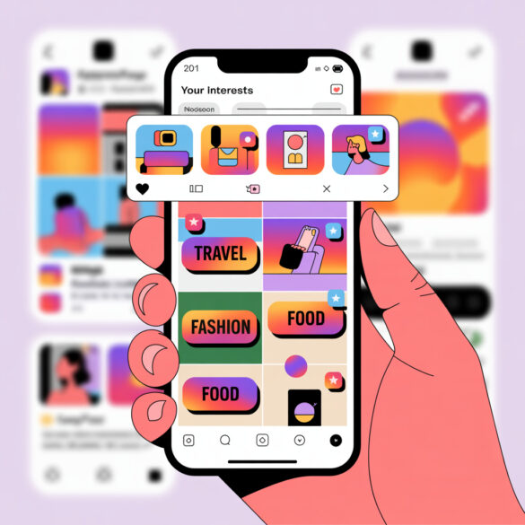 Инстаграм экспериментирует с новым способом подчеркнуть ваши интересы