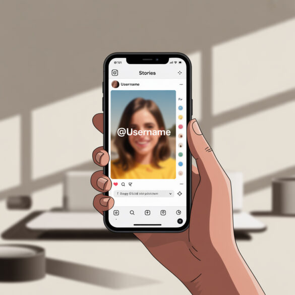 Как отметить человека в Инстаграме в истории