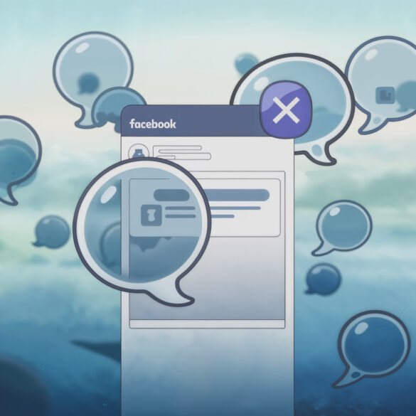 Фейсбук отказывается от общественных чатов