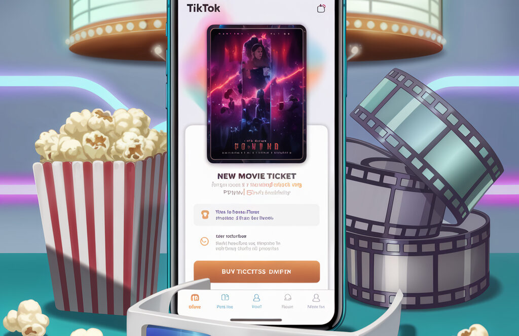 ТикТок предлагает продажу билетов в кино через приложение с помощью Fandango