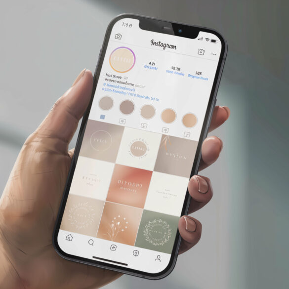 Как красиво оформить профиль в Инстаграме в едином стиле