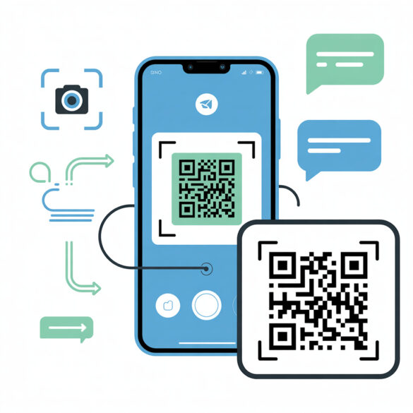 Как сканировать qr-код телеграм на телефоне