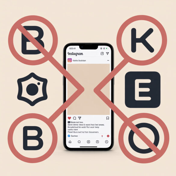 Запретные слова в Инстаграм: что нужно знать