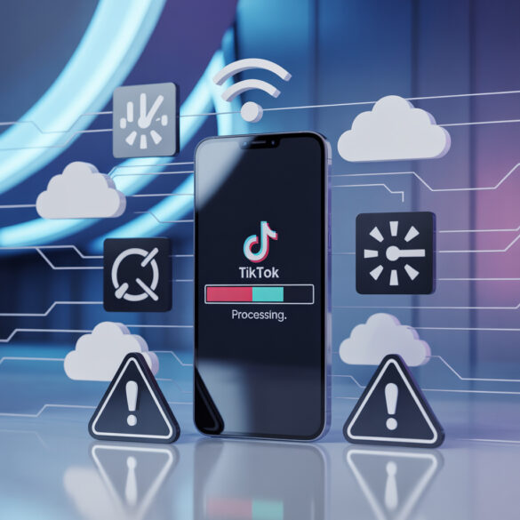 Почему видео долго обрабатывается тик ток