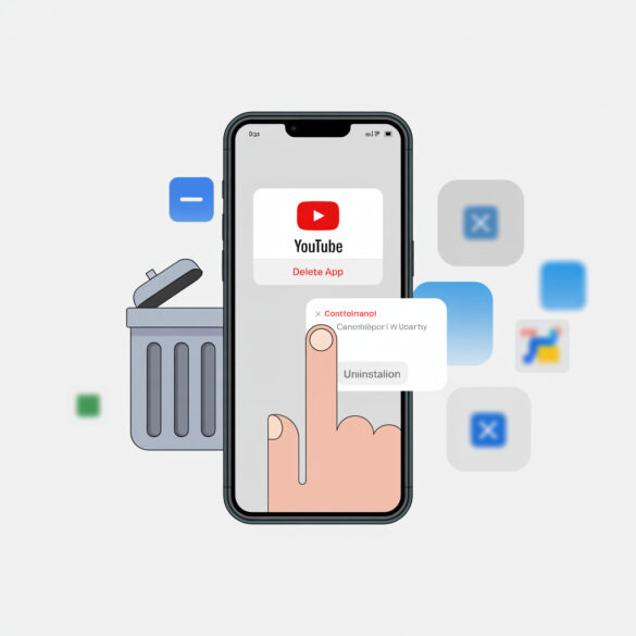 Как удалить приложение Ютуб с телефона