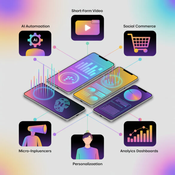 Ключевые тренды маркетинга в социальных сетях в 2026 году [Инфографика]
