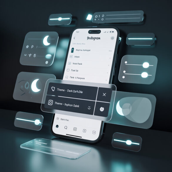 Как сделать темную тему в инстаграм