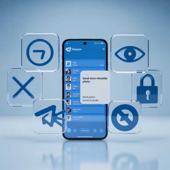 Как отправить фото в телеграм на один просмотр