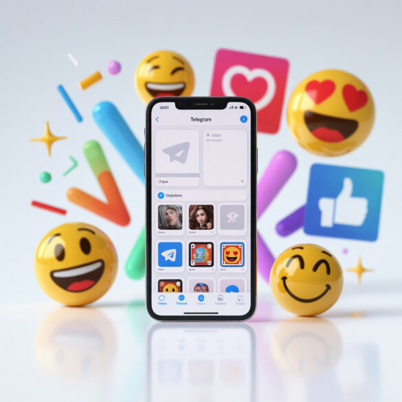 Как создать свои стикеры в телеграм на айфоне