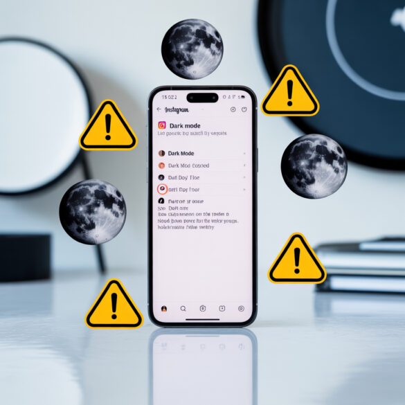 Почему не работает темная тема в Инстаграм